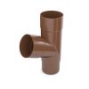Трійник BRYZA коричневий 90/90/90 мм