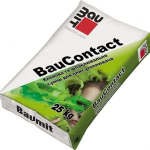 Клей Бауміт (Baumit) і суміш армуюча для утеплювача BauContakt 25 кг