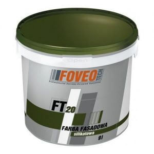 Фарба Фовео (Foveo) силікатна фасадна FT20 база С 4,5 л