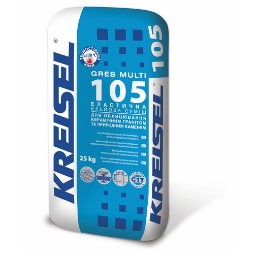Клей  Крайзель (Kreisel) 105 для керамограніта Gres-Multi 25 кг