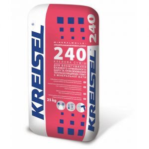 Суміш Крайзель (Kreisel) 240 для армування мінеральної вати 25 кг
