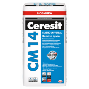 Церезіт СМ  14 Клеюча суміш Elastic Universal 25 кг