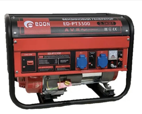 Генератор бензиновий EDON PT-3300